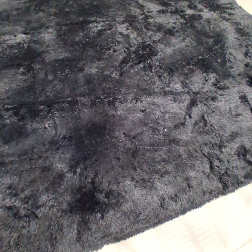 FLUFFY AREA RUG - 9FT X 12FT - BLACK image 2