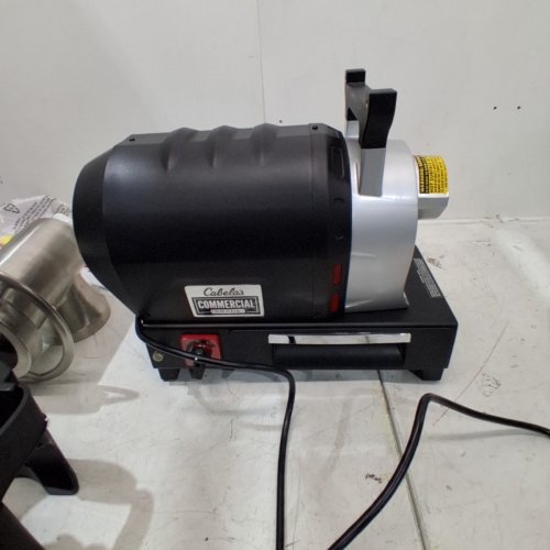 COMMERCIAL-GRADE CARNIVORE MEAT GRINDER - 1-3/4HP - BLACK/STAINLESS STEEL (MODEL: 21-05-0500) image 5