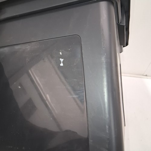 IRIS USA STORAGE CONTAINER WITH LID - 35 QT - CLEAR/BLACK (MODEL: 585227) image 4