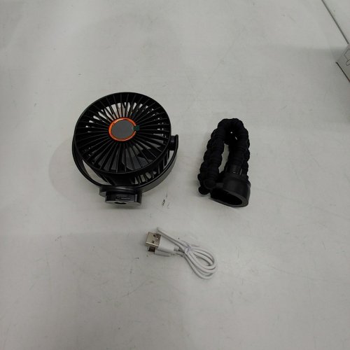 PORTABLE STROLLER CLIP ON FAN WITH LED DISPLAY - BLACK (MODEL: M25) image 3
