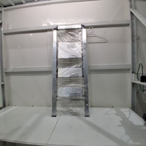 KINGRACK ALUMINIUM 3 STEP LADDER WITH MULTI-FUNCTION - SILVER - (MODEL: WK3003B-3F) image 2