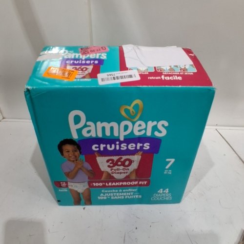 44PK PAMPERS CRUISERS DIAPERS - SIZE 7 image 3