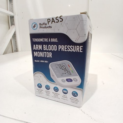 BYFLOPRODUCTS BLOOD PRESSURE MONITOR FOR HOME - WHITE (MODEL: ARM-30E) image 2
