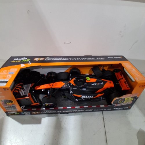 MAISTO RC MCLAREN MCL38 FORMULA 1 RACE CAR - 1/10 SCALE - ORANGE BLACK image 5