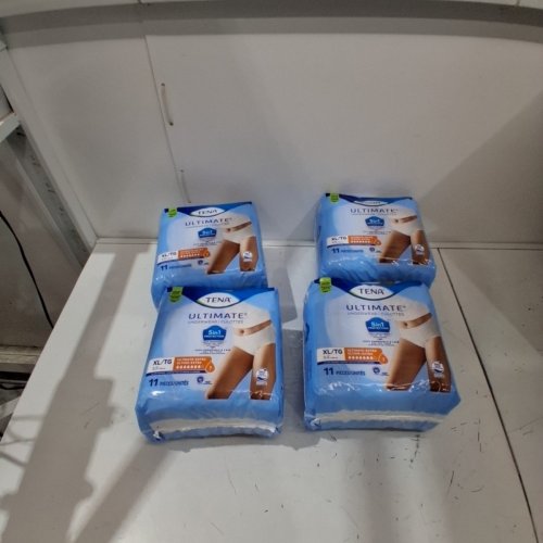 44PK UNISEX TENA PROTECTIVE INCONTINENCE UNDERWEAR ULTIMATE ABSORBENCY - 55"- 66" XL - (MODEL:‎ 072433) image 2