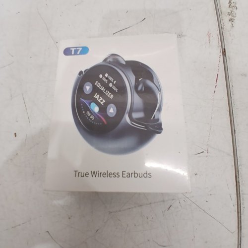 BYOBYC WIRELESS BLUETOOTH EARBUDS WITH LED DISPLAY - GREY image 2