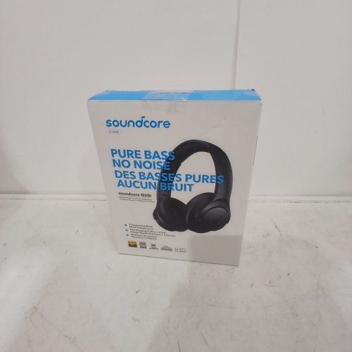SOUNDCORE BY ANKER Q20I HYBRID ACTIVE NOISE CANCELLING WIRELESS OVER-EAR BLUETOOTH HI-RES BIG BASS HEADPHONES - BLACK - (MODEL: A3004) image 4