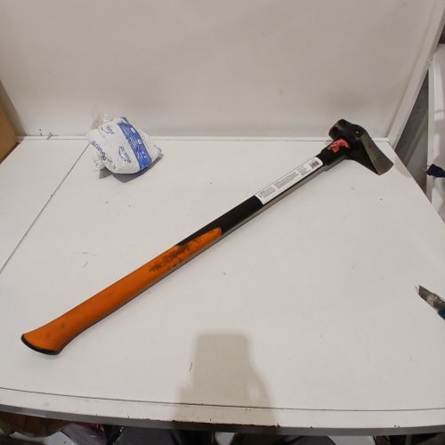 FISKARS ISOCARE MAUL SLEDGE HAMMER - 6LBS - 36" - BLACK/ORANGE (MODEL: 751120-1001) image 2