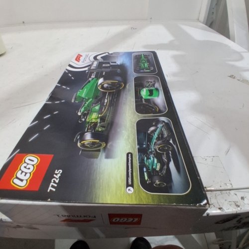 269PC LEGO SPEED CHAMPIONS ASTON MARTIN ARAMCO F1 AMR24 RACE CAR TOY - 10+ YEARS (MODEL:77245) image 3