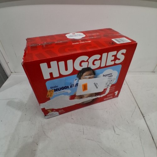 168PK HUGGIES WINNIE THE POOH LITTLE SNUGGLERS DIAPERS - SIZE: 1 image 2