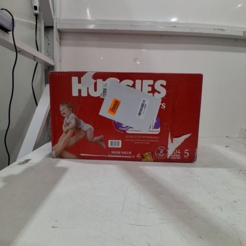 104PK HUGGIES LITTLE MOVERS DIAPERS - SIZE 5 image 2