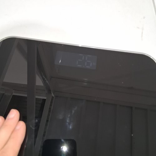 RENPHO CORE 1S DIGITAL BATTERY POWERED BODY WEIGHT BATHROOM SCALE - BLACK (MODEL: BG260R) image 2