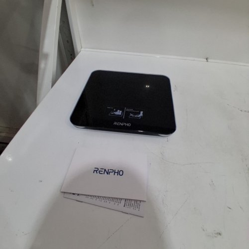 RENPHO CORE 1S DIGITAL BATTERY POWERED BODY WEIGHT BATHROOM SCALE - BLACK (MODEL: BG260R) image 3
