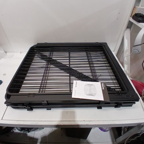 FEANDREA PET PLAYPEN - 27"X 31.5"- BLACK - (MODEL: PPK028B102) image 2