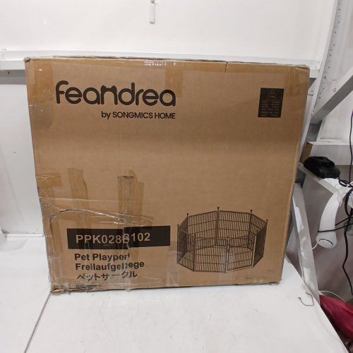 FEANDREA PET PLAYPEN - 27"X 31.5"- BLACK - (MODEL: PPK028B102) image 5