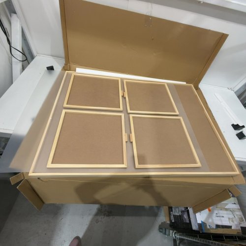 ALL4JIG ROTATING 2000PC PUZZLE BOARD WITH 6 DRAWERS AND COVER - image 3