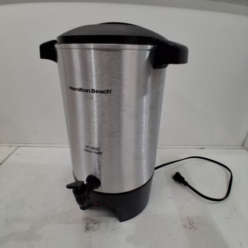 HAMILTON BEACH COFFEE URN - 45 CUP CAPACITY - STAINLESS STEEL (MODEL: 40515CR) image 4