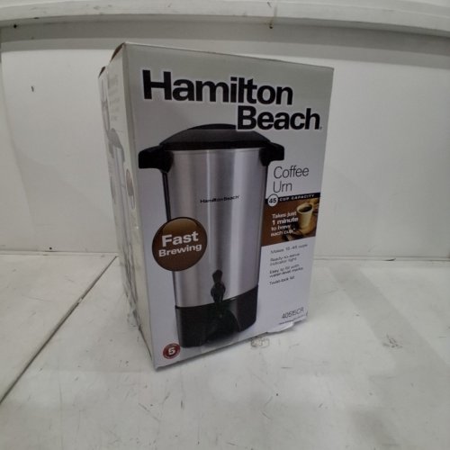 HAMILTON BEACH COFFEE URN - 45 CUP CAPACITY - STAINLESS STEEL (MODEL: 40515CR) image 5