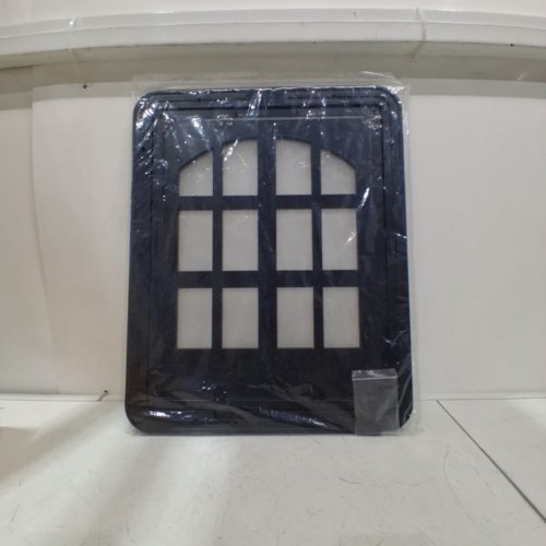 MORIKEY LARGE DOG SCREEN DOOR FLAP OPENING AND MAGNETIC SELF-CLOSING 4 ENTRY WAY SCREEN DOOR FOR DOGS CATS-13" X 17"-BLACK- (MODEL:PET04) image 2