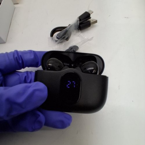 BTOOTOS TRUE WIRELESS BLUETOOTH EARBUDS - WIRELESS BLUETOOTH IN-EAR HEADPHONES WITH ENC NOISE CANCELLING MIC, IP7 WATERPROOF, TOUCH CONTROL - BLACK (MODEL: A90 PRO) image 2