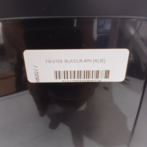 4PK IRIS FILE / LEGAL LETTER ORGANIZER PLASTIC BOX - 33 L - BLACK (MODEL: FB-21E/FB-21EE) image 2