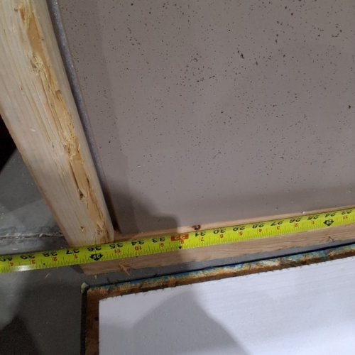 CONCRETE WALL TILE - 35" X 30" - GREY image 2