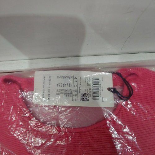 GERRY WEBER KNITTED LONG SLEEVE WITH POCKET - SIZE 16 / EXTRA LARGE - PINK (STYLE : 190144-57003) image 3