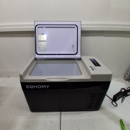 EUHOMY CAR REFRIGERATOR - 12 V/24 V, 14.5 V, 5A - BLACK / WHITE (MODEL: CF004-25) image 3