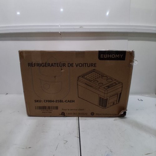 EUHOMY CAR REFRIGERATOR - 12 V/24 V, 14.5 V, 5A - BLACK / WHITE (MODEL: CF004-25) image 9