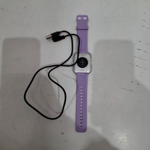 WOMEN'S DYURWA SMART WATCH FITNESS TRACKER - 1.91" HD SCREEN, HEART RATE/SLEEP MONITOR, SPO2, IP68 WATERPROOF, STEP COUNTER, FOR ANDROID/IOS - PURPLE (MODEL: T60) image 3