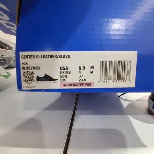 WOMEN'S KEDS CENTER III LEATHER SNEAKER - SIZE 7 - BLACK image 2