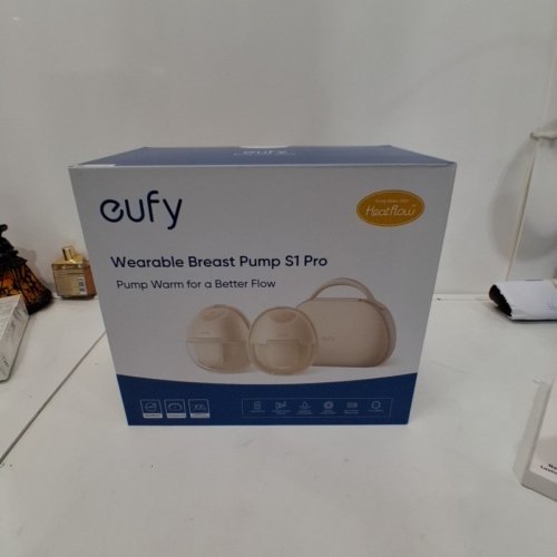 EUFY WEARABLE BREAST PUMP S1 - HANDS-FREE ELECTRIC BREAST PUMP WITH HEATING TECH - LEAK-PROOF & ULTRA-QUIET - BEIGE image 6