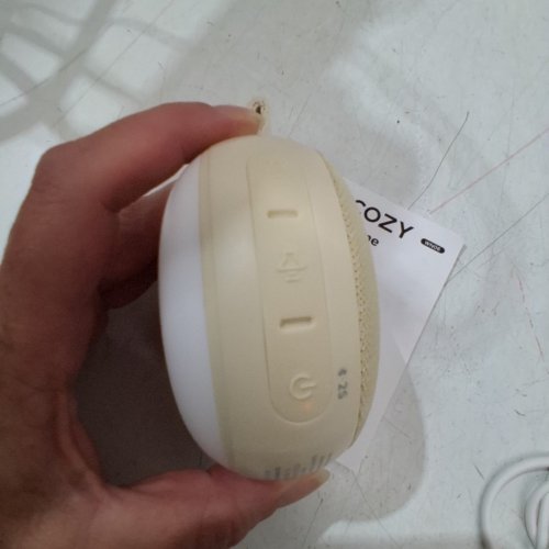 MOMCOZY PORTABLE SOUND MACHINE WITH NIGHT LIGHT - WHITE/GREEN (MODEL: WN06) image 5