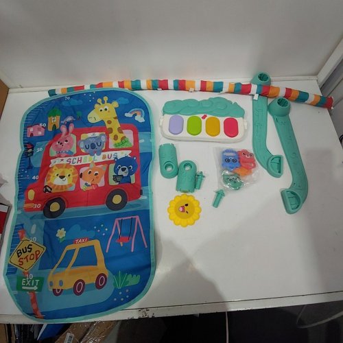HAPPY GROWTH MUSIC PEDAL PIANO BABY ACTIVITY GYM - MULTICOLOR image 3