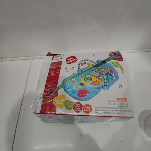 HAPPY GROWTH MUSIC PEDAL PIANO BABY ACTIVITY GYM - MULTICOLOR image 4