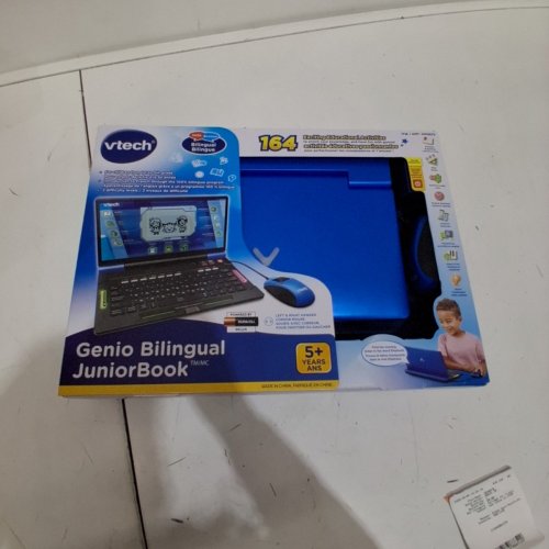 VTECH GENIO BILINGUAL JUNIORBOOK - BLUE (MODEL:2049879/80-581286) image 2