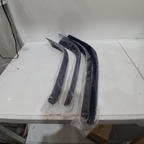 4PCS FENDER FLARES SET - COMPATIBLE WITH 2020-2024 JEEP WRANGLER, GLADIATOR, JT, SPORT, AND WILLYS MODELS (NOT FIT 4XE) - BLACK (MODEL: 19004/19365) image 2
