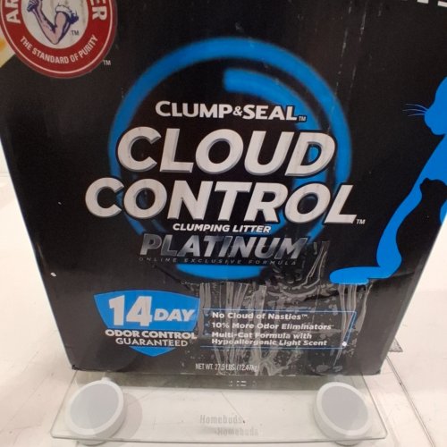 ARM & HAMMER CLOUD CONTROL PLATINUM CLUMPING CAT LITTER - 13.2 LBS image 2