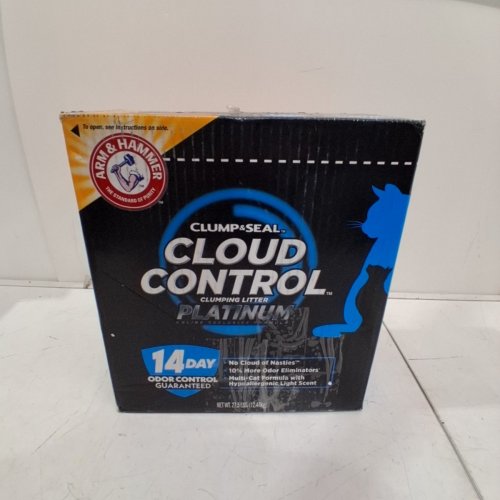 ARM & HAMMER CLOUD CONTROL PLATINUM CLUMPING CAT LITTER - 13.2 LBS image 4