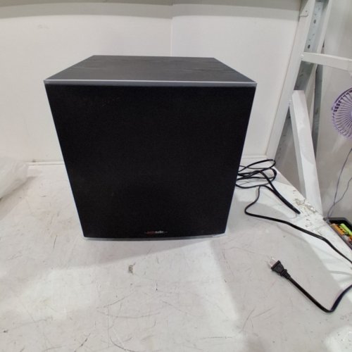 POLK AUDIO 10" POWERED SUBWOOFER - POWER PORT TECHNOLOGY | UP TO 100 WATTS | BIG BASS IN COMPACT DESIGN | EASY SETUP WITH HOME THEATER SYSTEMS - BLACK - (MODEL:PSW10) image 3
