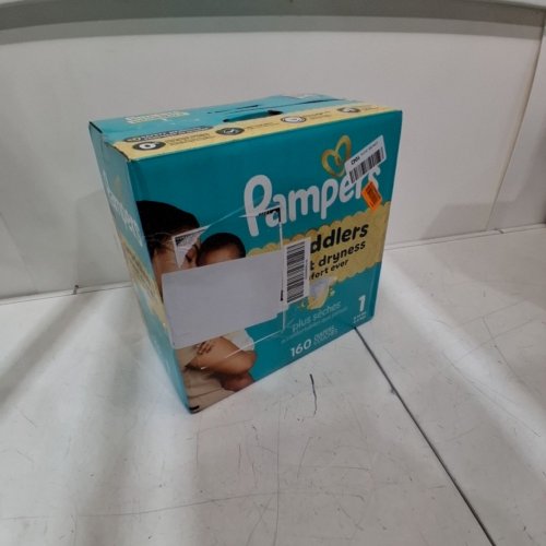 160PK PAMPERS SWADDLERS DIAPERS - SIZE 1 - 8-14LB image 4