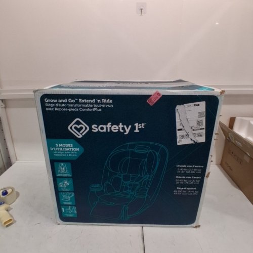 SAFETY 1ST GROW AND GO EXTEND 'N RIDE ALL-IN-ONE CAR SEAT - BLACK (MODEL: 22891C-GLA) image 5