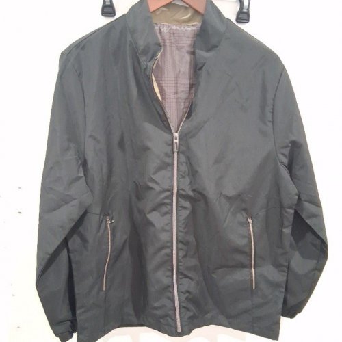 UNISEX ADULT'S ZIP-FRONT BOMBER STYLE JACKET - 2XL - DARK GREY image 2