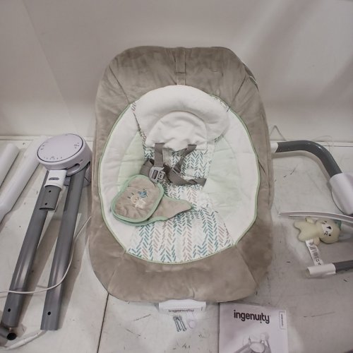 INGENUITY ANYWAY SWAY 5-SPEED MULTI-DIRECTION PORTABLE BABY SWING WITH VIBRATIONS - RAY (MODEL: 12584-ES) image 4