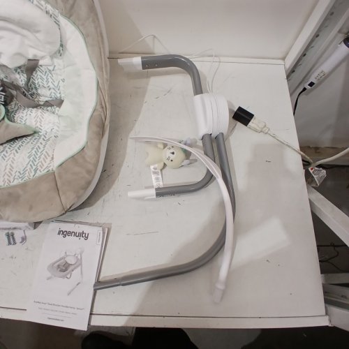 INGENUITY ANYWAY SWAY 5-SPEED MULTI-DIRECTION PORTABLE BABY SWING WITH VIBRATIONS - RAY (MODEL: 12584-ES) image 5