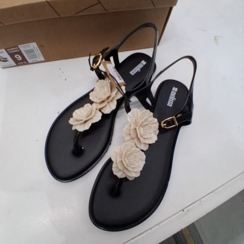 WOMEN'S MELISSA SOLAR SPRINGTIME SANDAL - SIZE 9 - BLACK (STYLE: 1984148) image 2