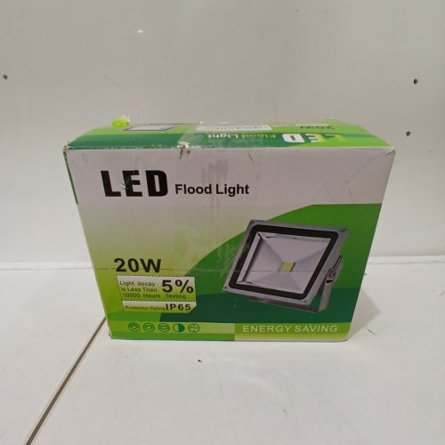 HANNAHONG RGB LED LANDSCAPE FLOOD LIGHT WITH REMOTE - 20W - SILVER (MODEL: 20W-RGB-FLOODLIGHT) image 6