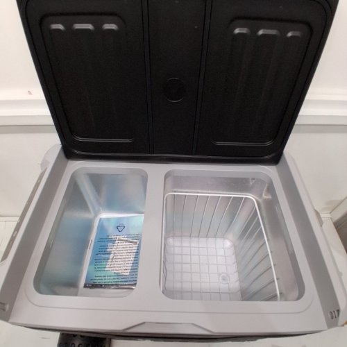 EUHOMY ELECTRIC COOLER CAR REFRIGERATOR - 12V - 53QT - BLACK - (MODEL: CF018-50BL-CAEH) image 5