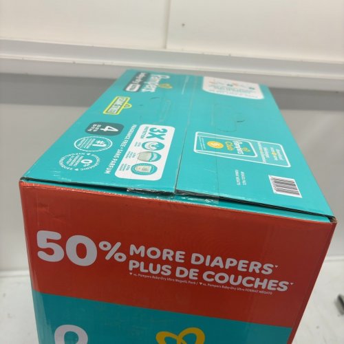156PK PAMPERS BABY DRY ULTRA DIAPERS - SIZE 4 image 2