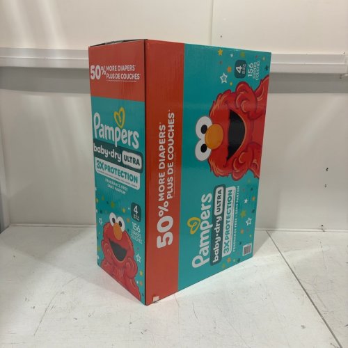 156PK PAMPERS BABY DRY ULTRA DIAPERS - SIZE 4 image 4